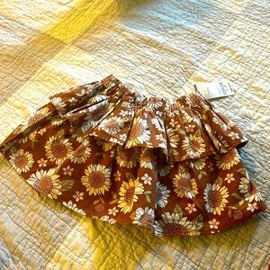 Carter’s Toddler’s sunflower skirt